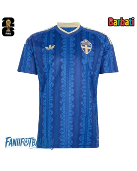 Suedia Tricou Fotbal Replică Mondial 2026 Barbati Deplasare